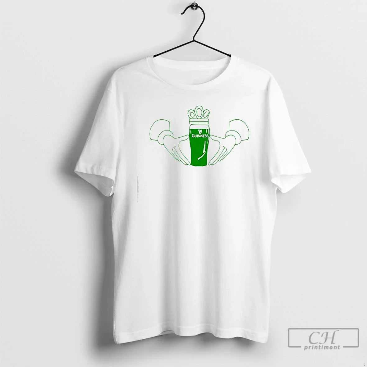 Classic St Patricks Day Guinness Slash Unisex