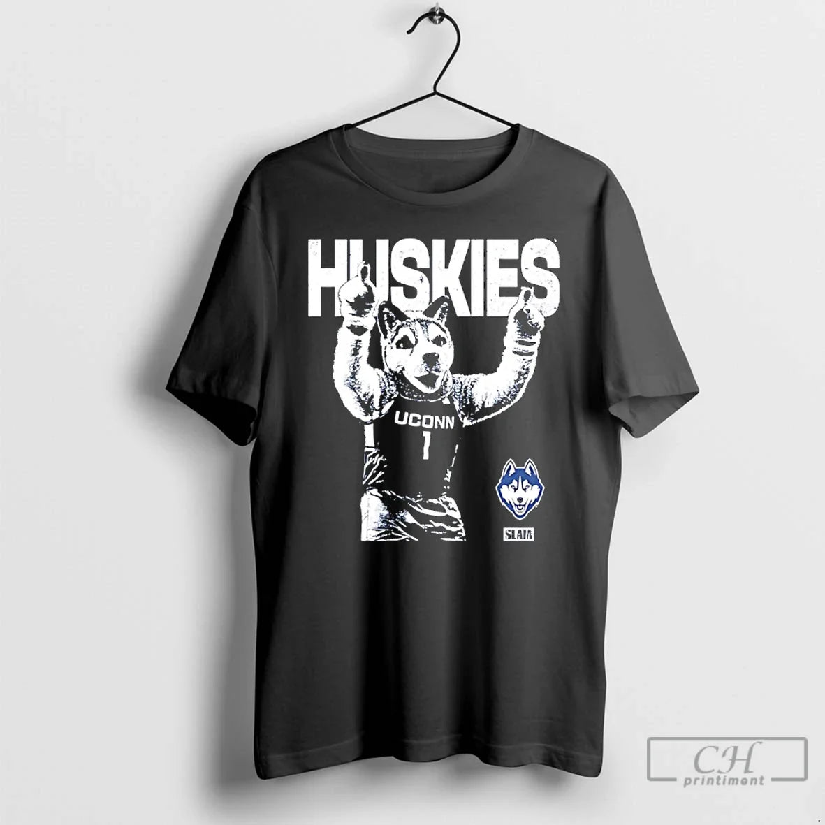 Classic Uconn Huskies Jonathan The Husky Mascot Vintage Unisex
