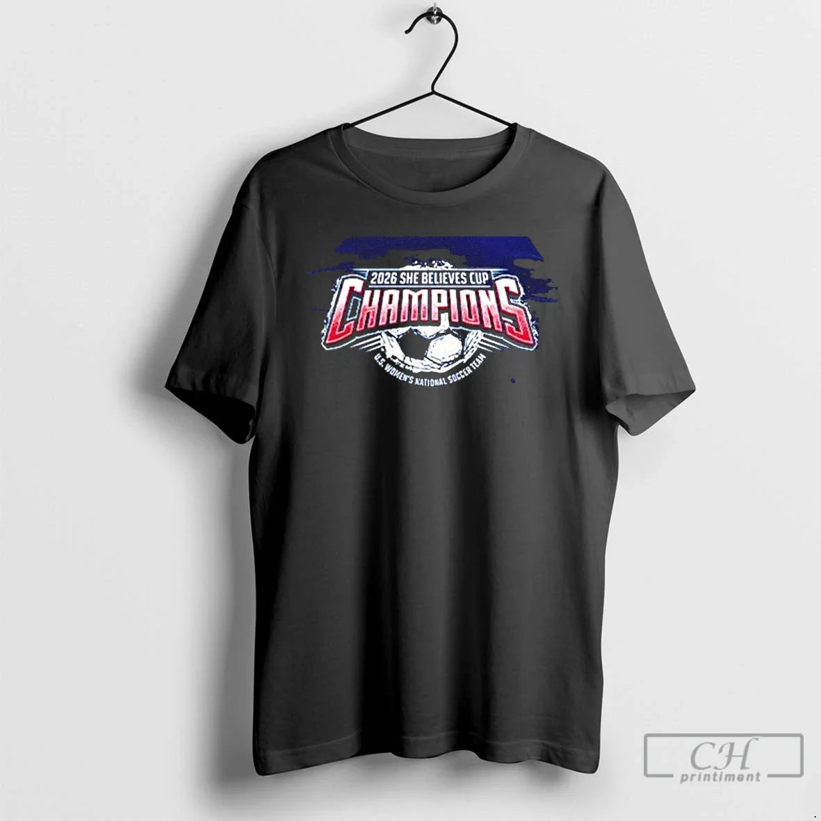 Classic Us Womens National Soccer Team 2026 She Believes Cup Champions Unisex