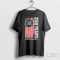 Classic Usa 250 Years Quarter Millennial 1776 2026 American Flag Retro Unisex