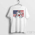 Classic Usa Eagle Hockey Goalie Patriotic American Flag Unisex