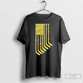 Classic Usa Hockey American Gold Flag Unisex