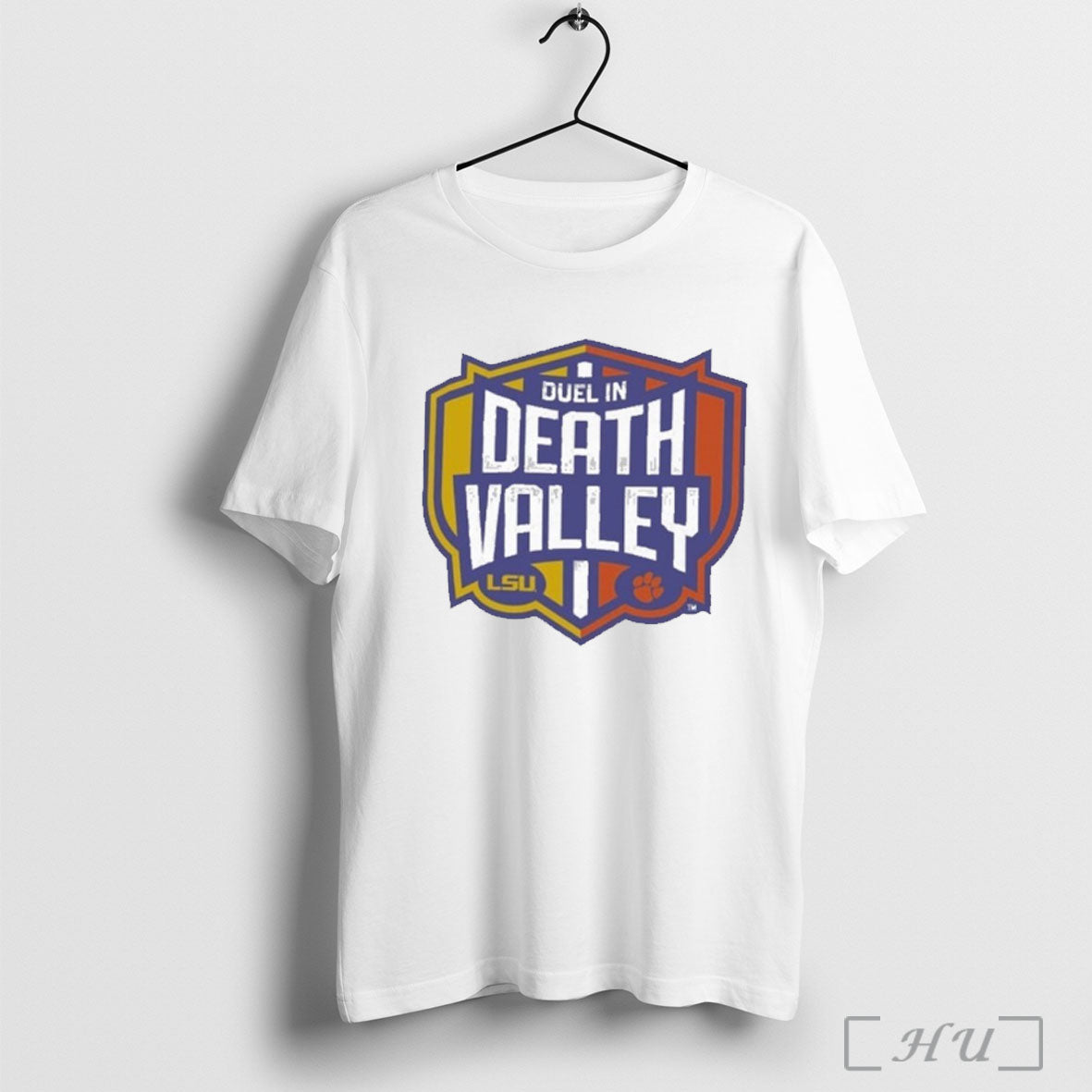 Clemson Vs Lsu Duel In Death Valley 2025 T Shirt Unisex