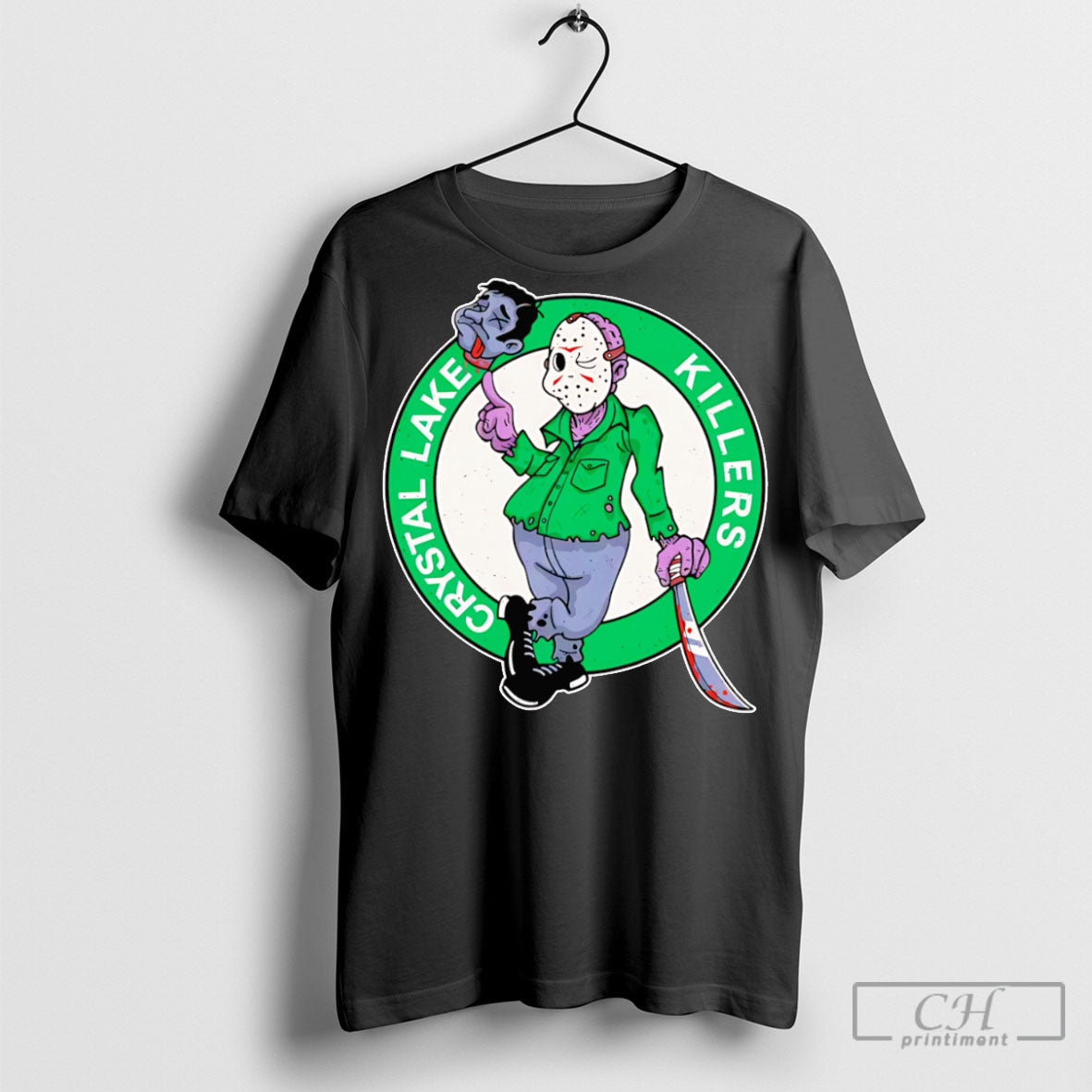 Crystal Lake Killers Jason Voorhees Boston Celtics Shirt Unisex