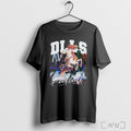 Dlls Football Dallas Cowboys Skyline City T Shirt Unisex