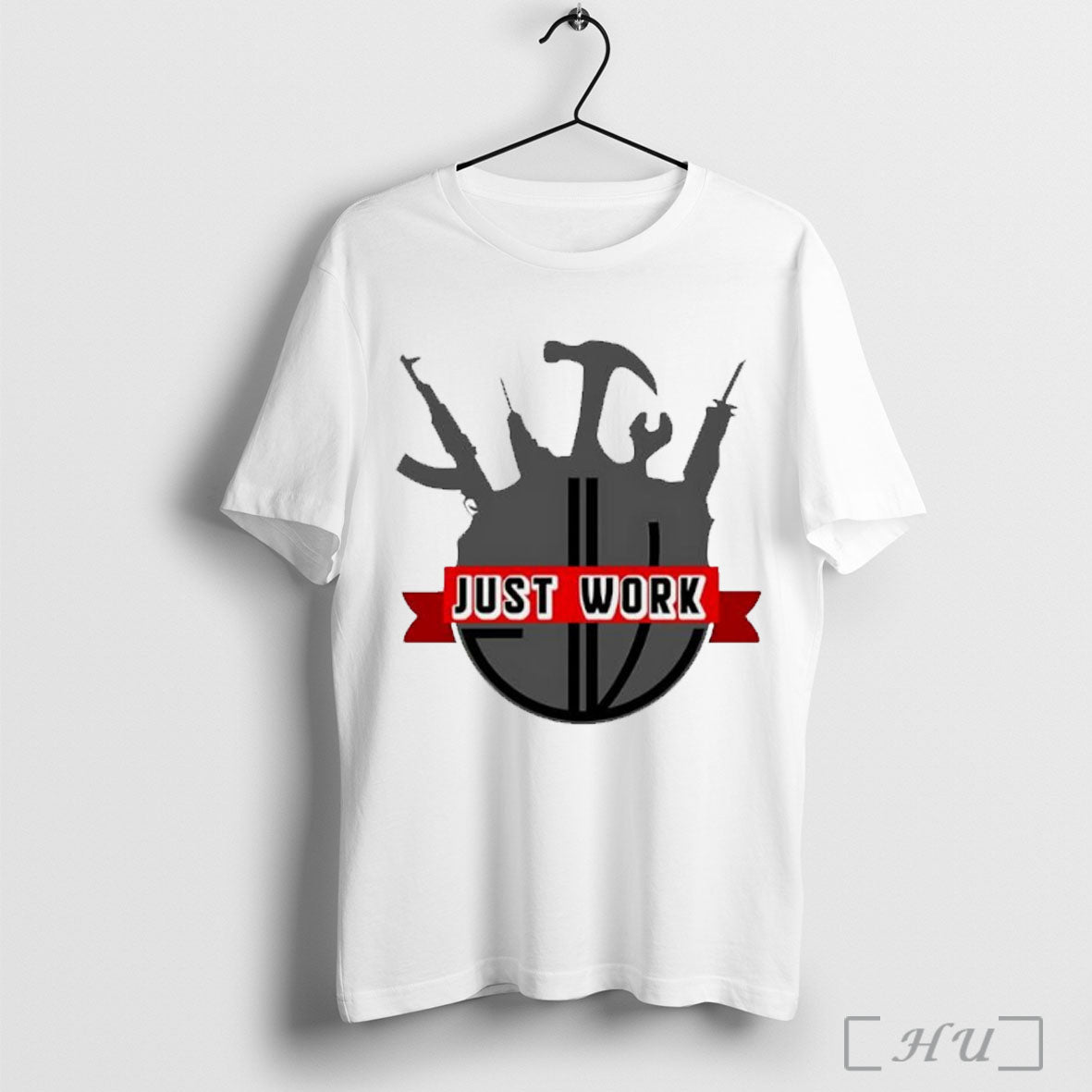Do It With Dan Just Work Logo T Shirt Unisex