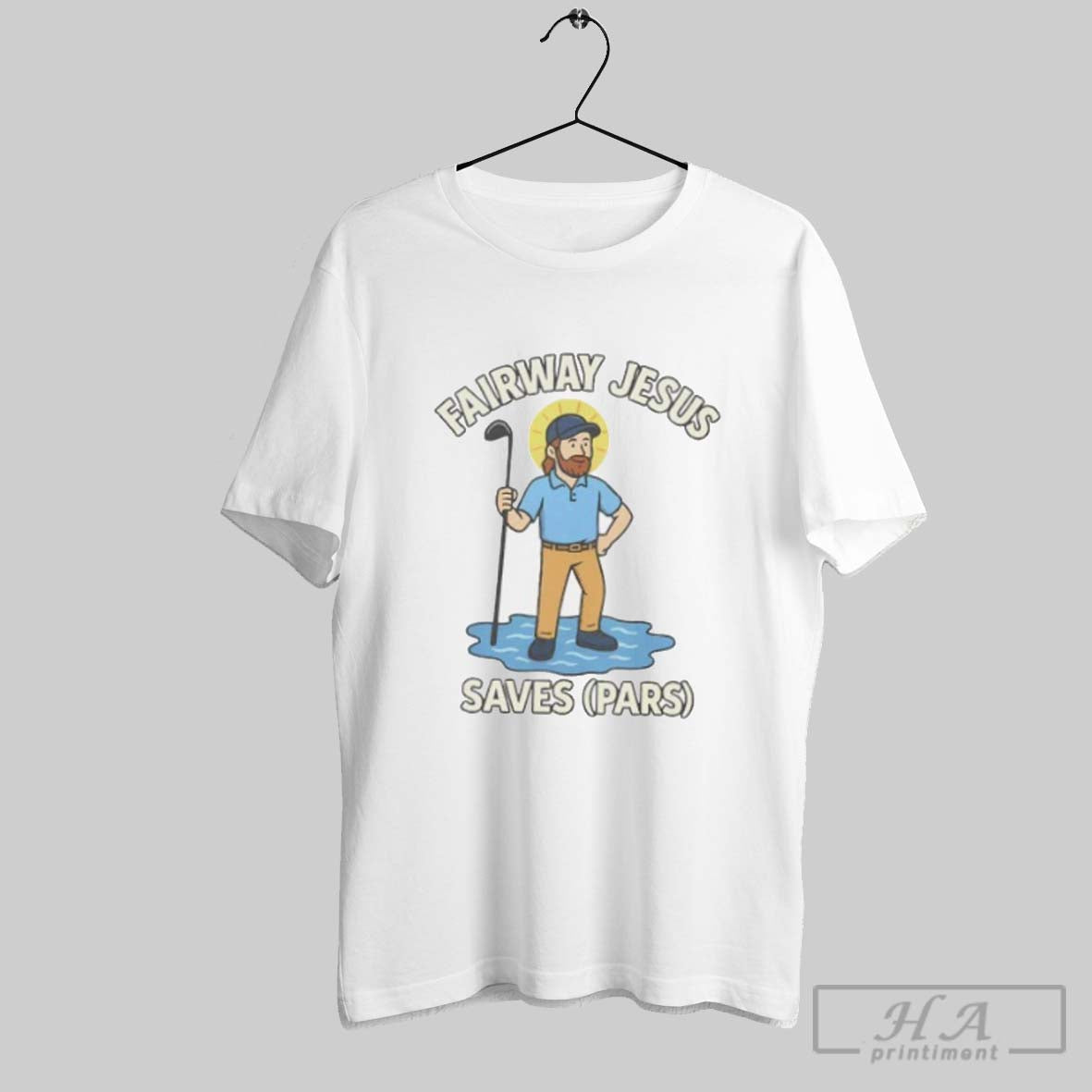 Fairway Jesus Saves Pars Tommy Fleetwood Fedex Cup Tour Championship Unisex
