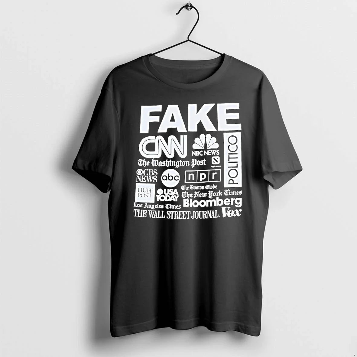Fake Cnn The Washington Post Politico The Boston Globe The New York Times Tshirts Sweater Unisex