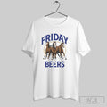 Friday Beers Horses T Shirts Unisex