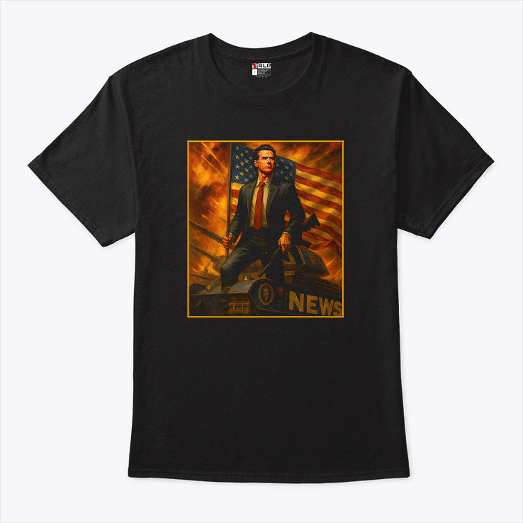 Gavin Newsom Patriotic Tank T Shirt Unisex