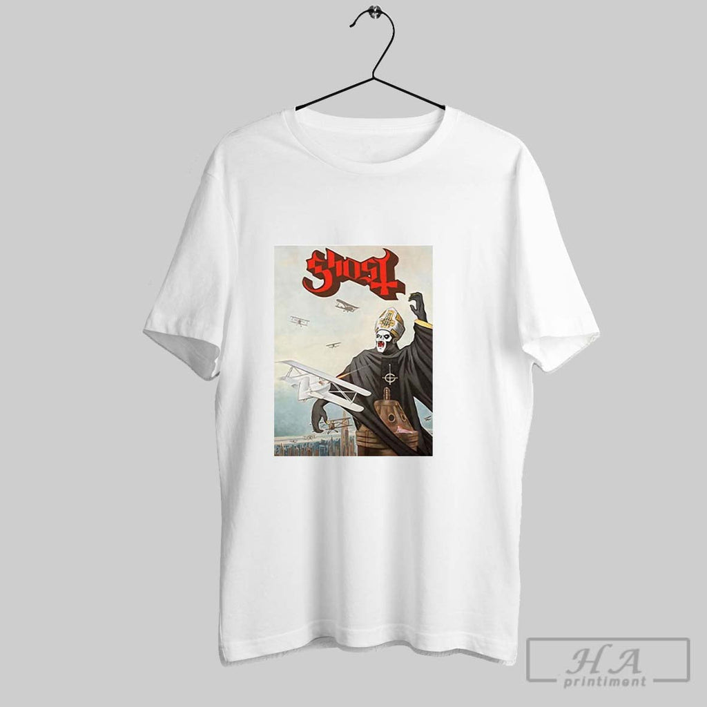 Ghost Majesty Papa Emeritus T Shirts Unisex