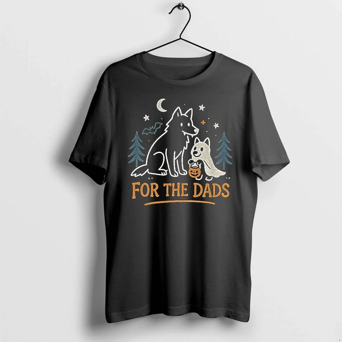 Ghost Fox For The Dads Spooktober Tshirts Sweater Unisex