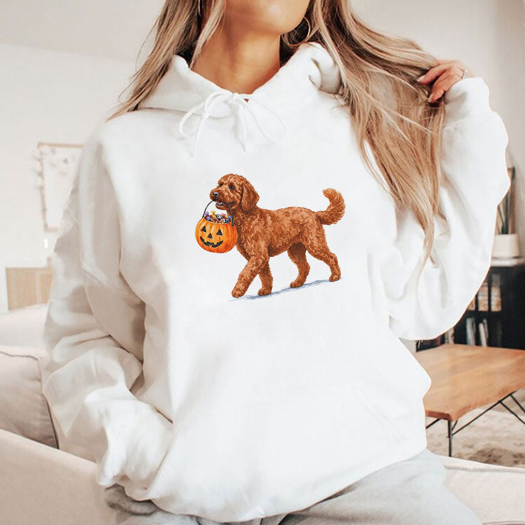Goldendoodle Halloween Spooky Dog Shirt