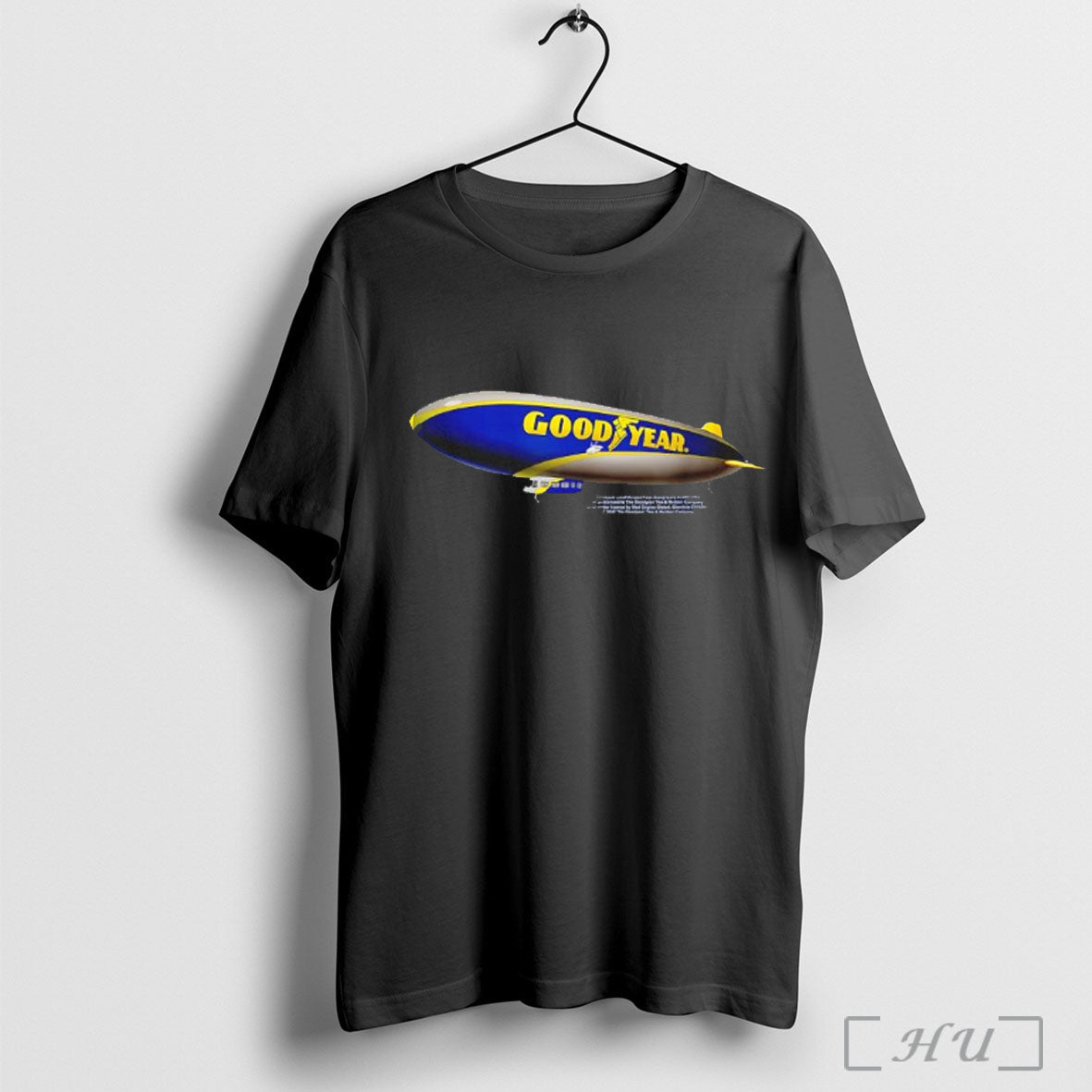 Goodyear Iconic Advertising Blimp T Shirt Unisex