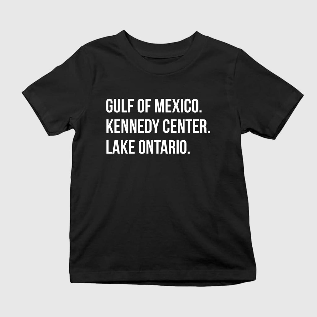 Gulf Of Mexico Kennedy Center Lake Ontario Shirt