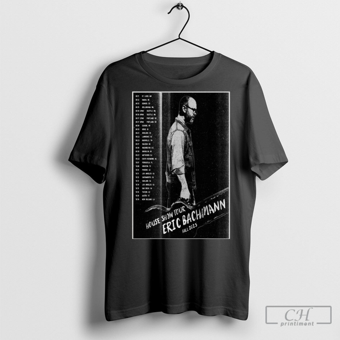 House Show 2025 Eric Bachmann T Shirts Unisex