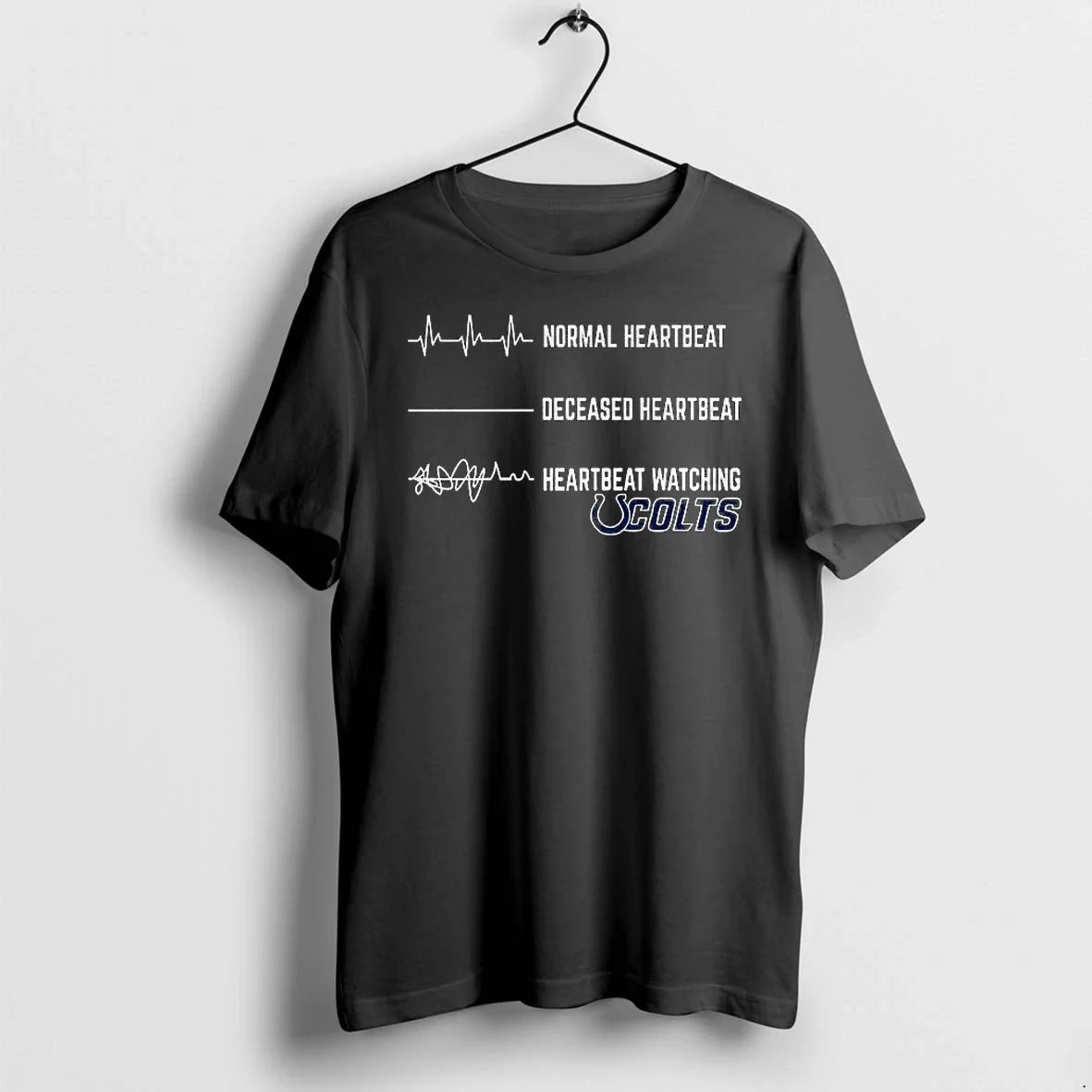 Indianapolis Colts Football Normal Heartbeat Deceased Heartbeat Heartbeat Watching Tshirts Sweater
