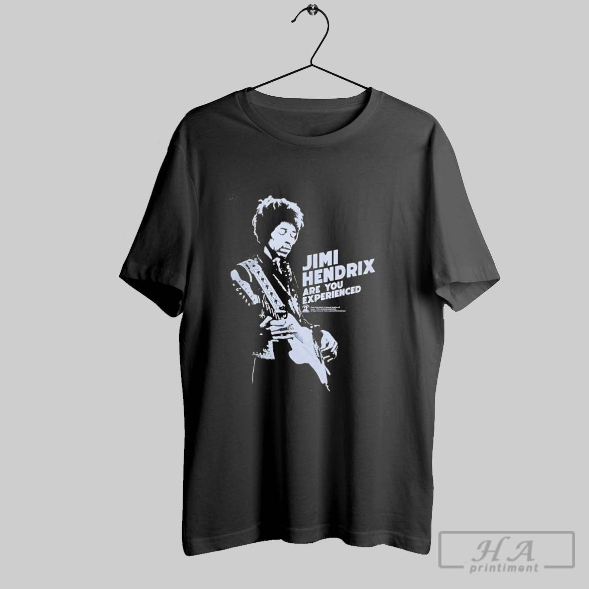 Jimi Hendrix Are You Experienced Guitar Shadow Unisex