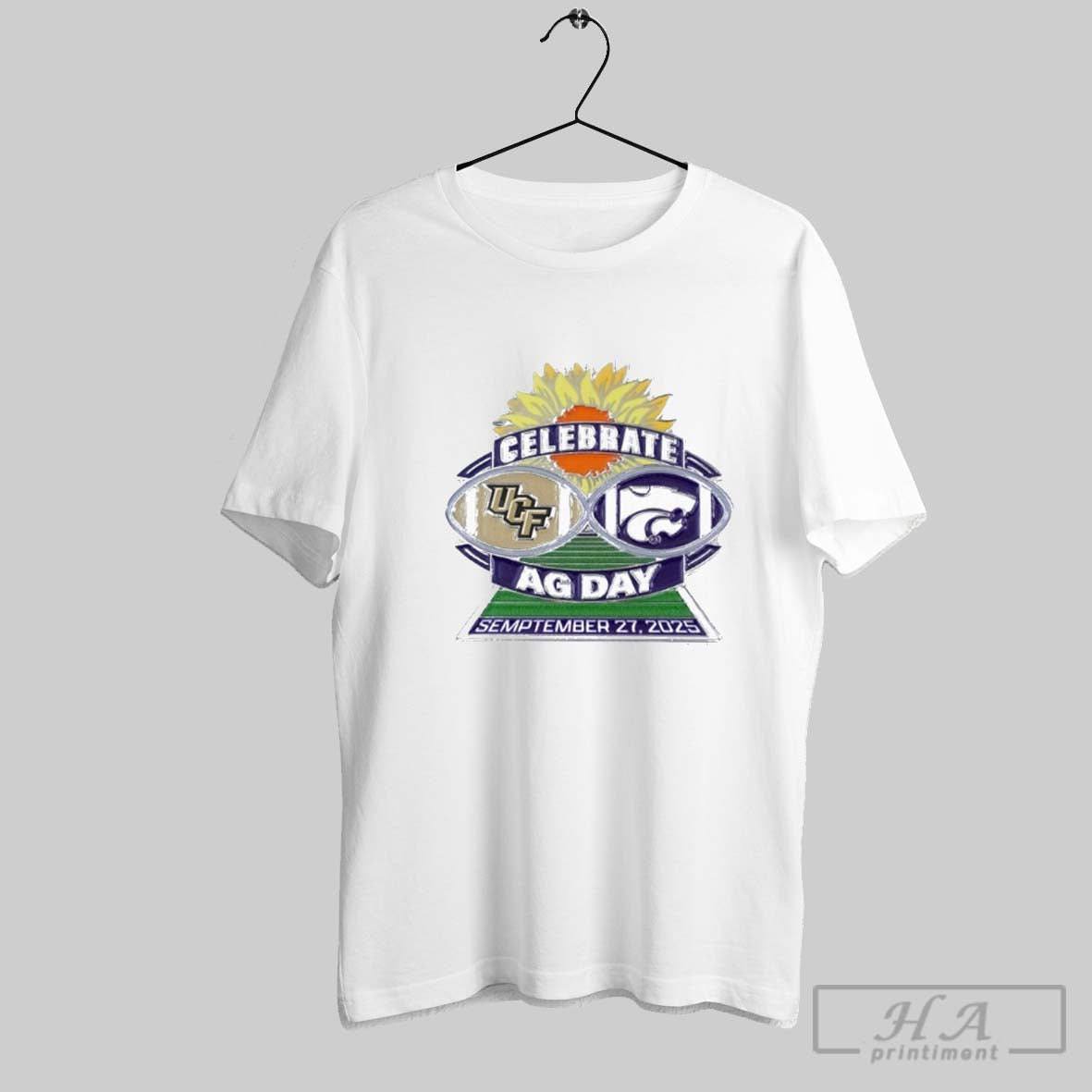 K State Wildcats Vs Ucf Knights 2025 Game Day Celebrate Ag Day Unisex