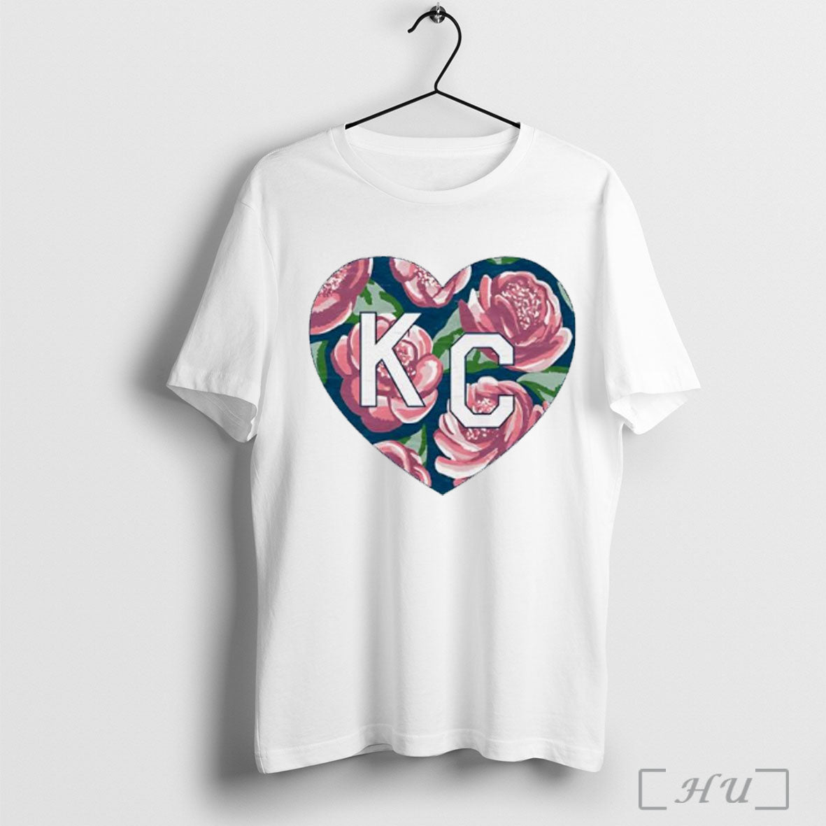Kc Rose Heart T Shirt Unisex