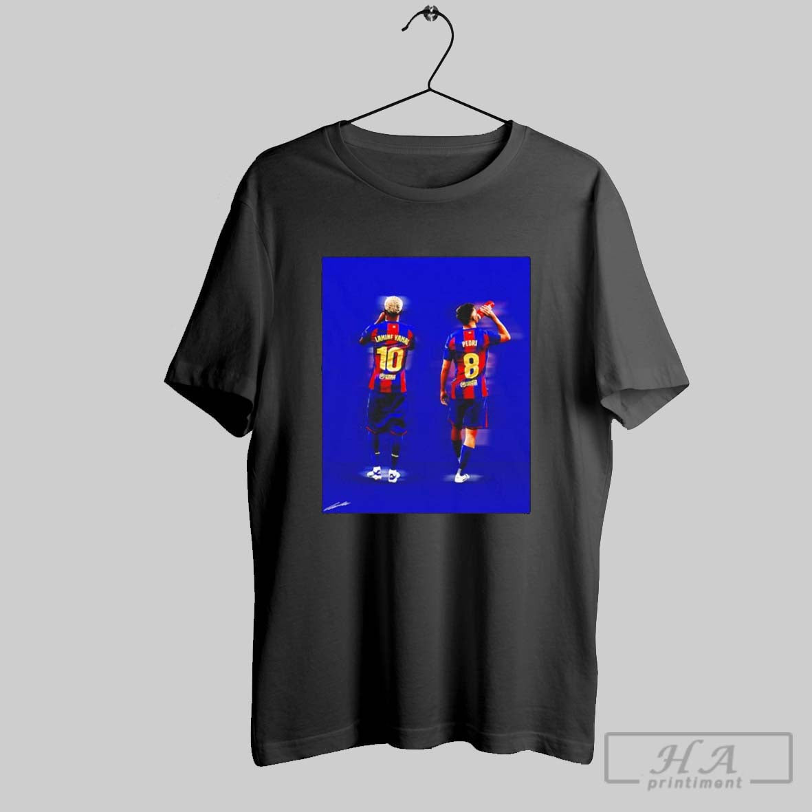 Lamine Yamal And Pedri Barselona Fc Future Time Stars Shir Unisex