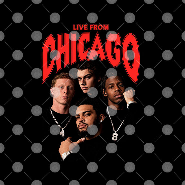 Live From Chicago Basketball Shirt
