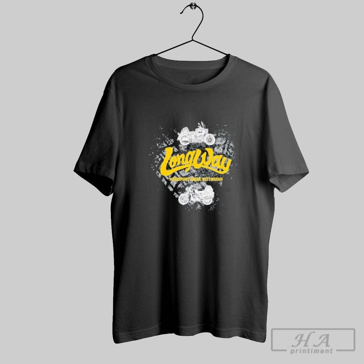 Long Way Motorpoint Arena Nottingham Chat T Shirts Unisex