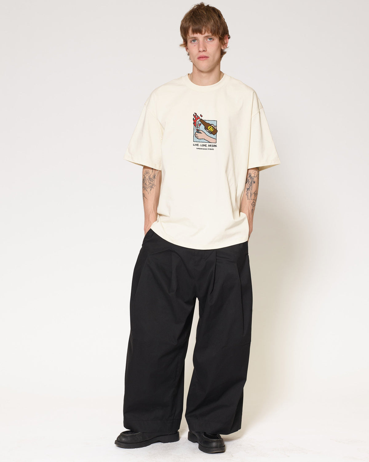 Live. Love. Arson Oversized Tee Unisex