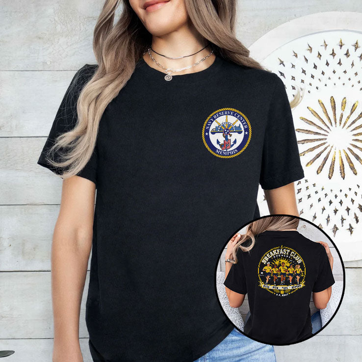 Navy Reserve Center Memphis Breakfast Club Runners T Shirt