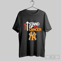 New York Yankees Stand Up To Cancer T Shirts Unisex