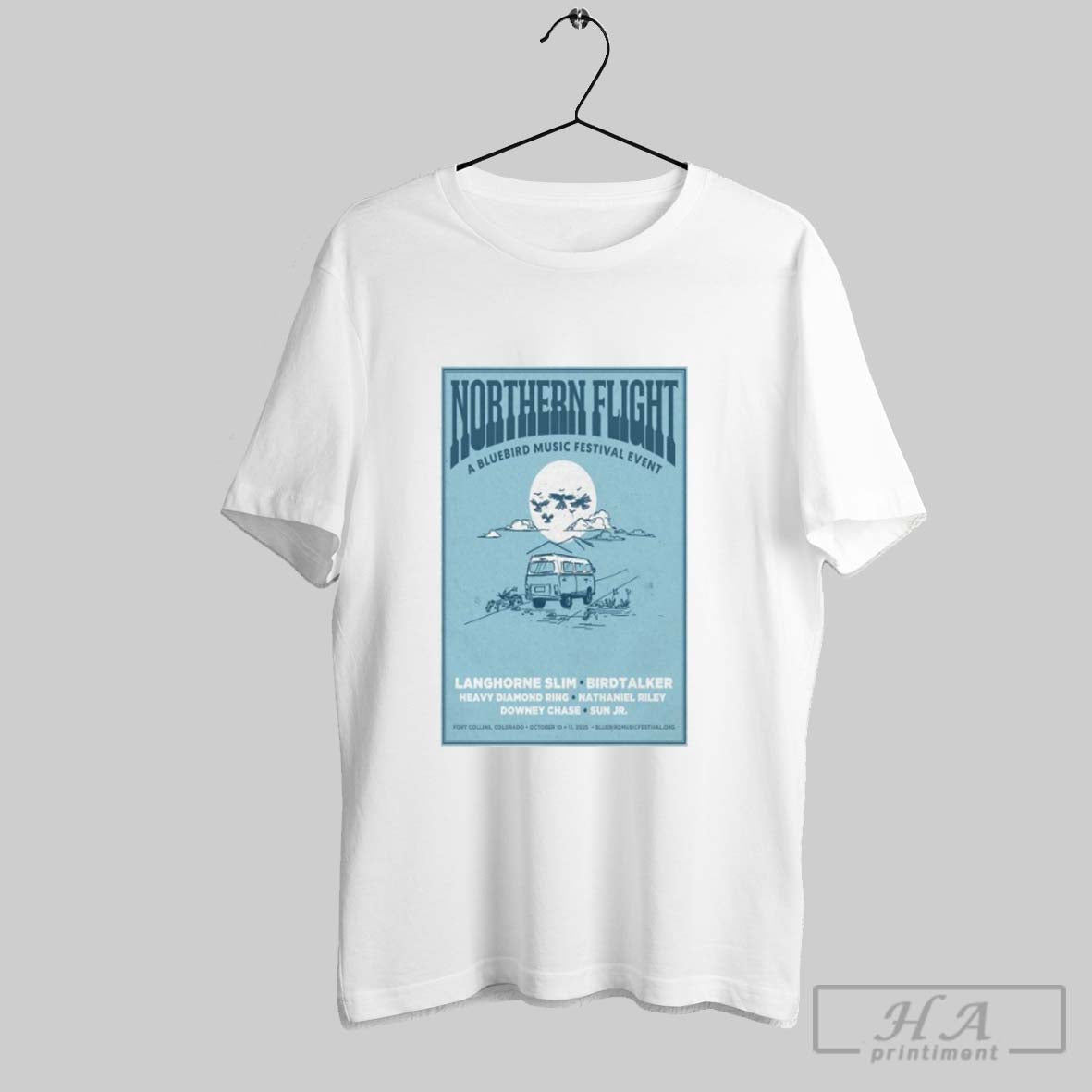 Northern Flight A Bluebird Music Festival Event Collins Co Oct 10 2025 T Shirts Unisex