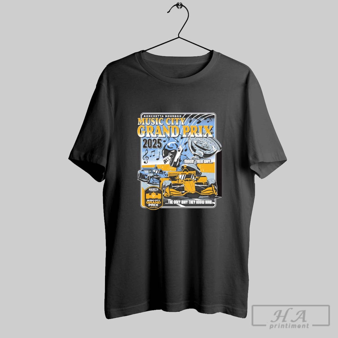 Official 2025 Borchetta Bourbon Music City Grand Prix Finale The Only Way They Know How Unisex