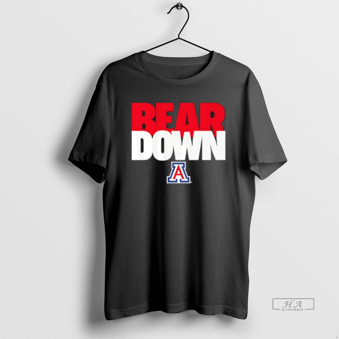 Official Arizona Wildcats Football Bear Down Logo Unisex