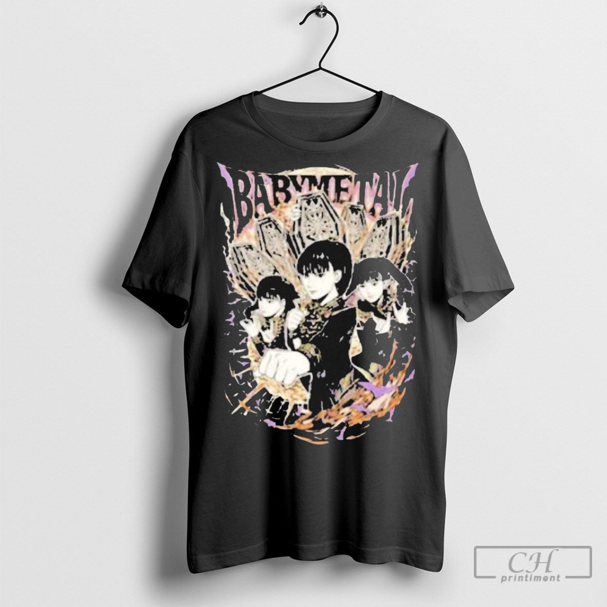 Official Babymetal Vs Seikima Ii Evil Comes And Heavy Metal 2025 Living Legend Sweater Tee