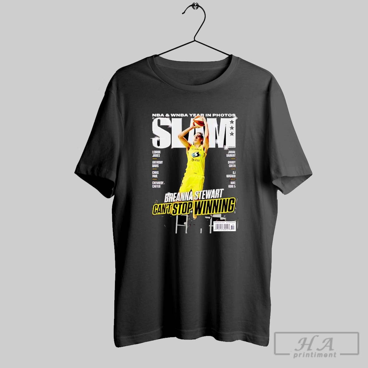 Official Breanna Stewart Seattle Storm Wnba Slam Unisex