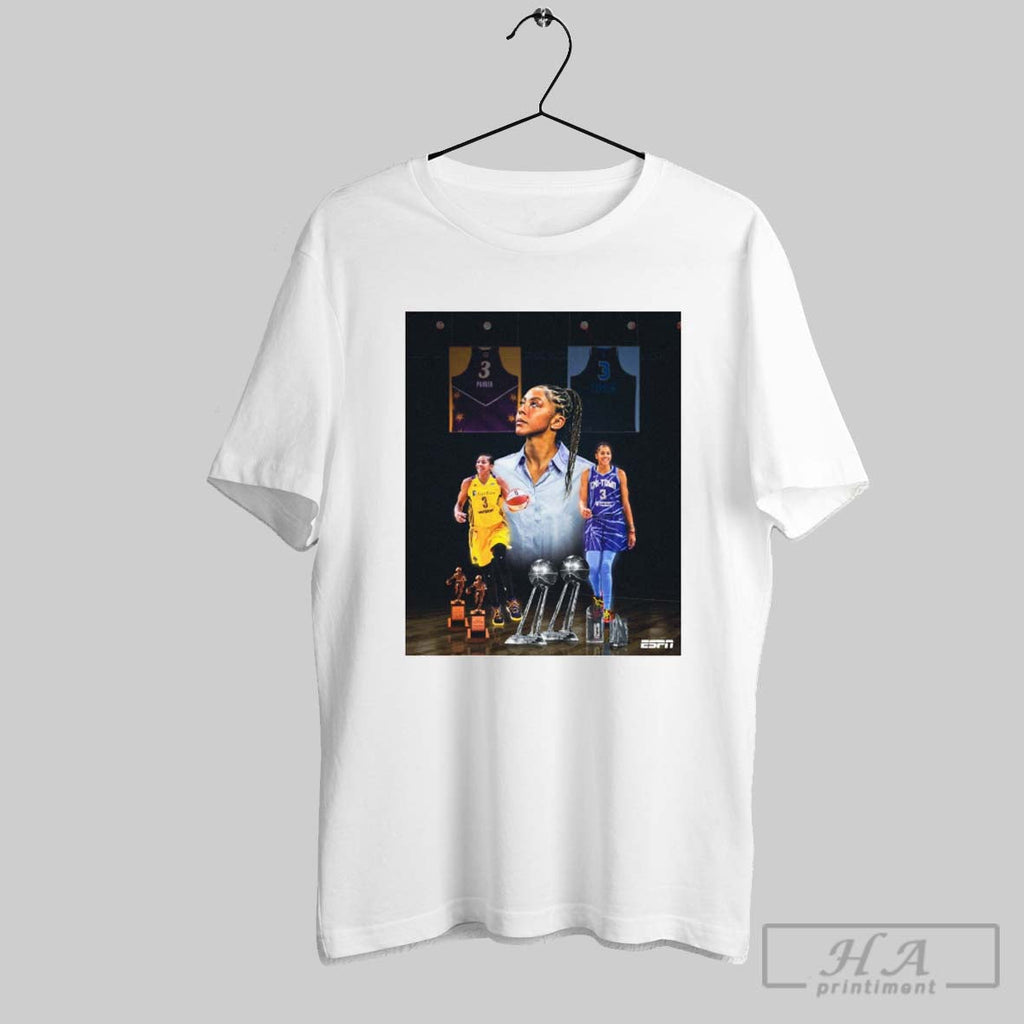 Official Chicago Sky Honor Candace Parker A Legend Of The Game 2025 Poster Unisex