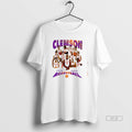 Official Clemson Tigers Mens Basketball 2025 2026 Team Collage Tee Unisex