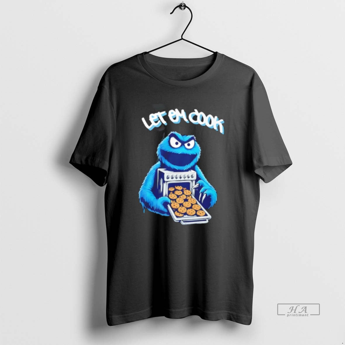 Official Cookie Monster Let Him Cook Tee Unisex