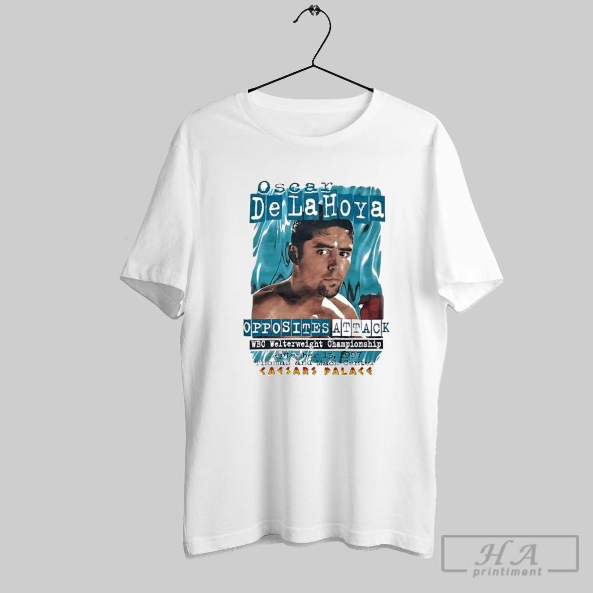 Official De La Hoya Oscar Hector Camacho Souvenir Opposites Attack Unisex