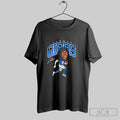 Official Detroit Lions Jahmyr Gibbs Cartoon Signature Unisex
