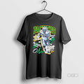 Official Fwoevvth Reggie White Green Bay Packers Chalked Up Player Paint Tee Unisex