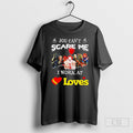 Official Horror Halloween You Cant Scare Me I Work At Loves Sweater Unisex