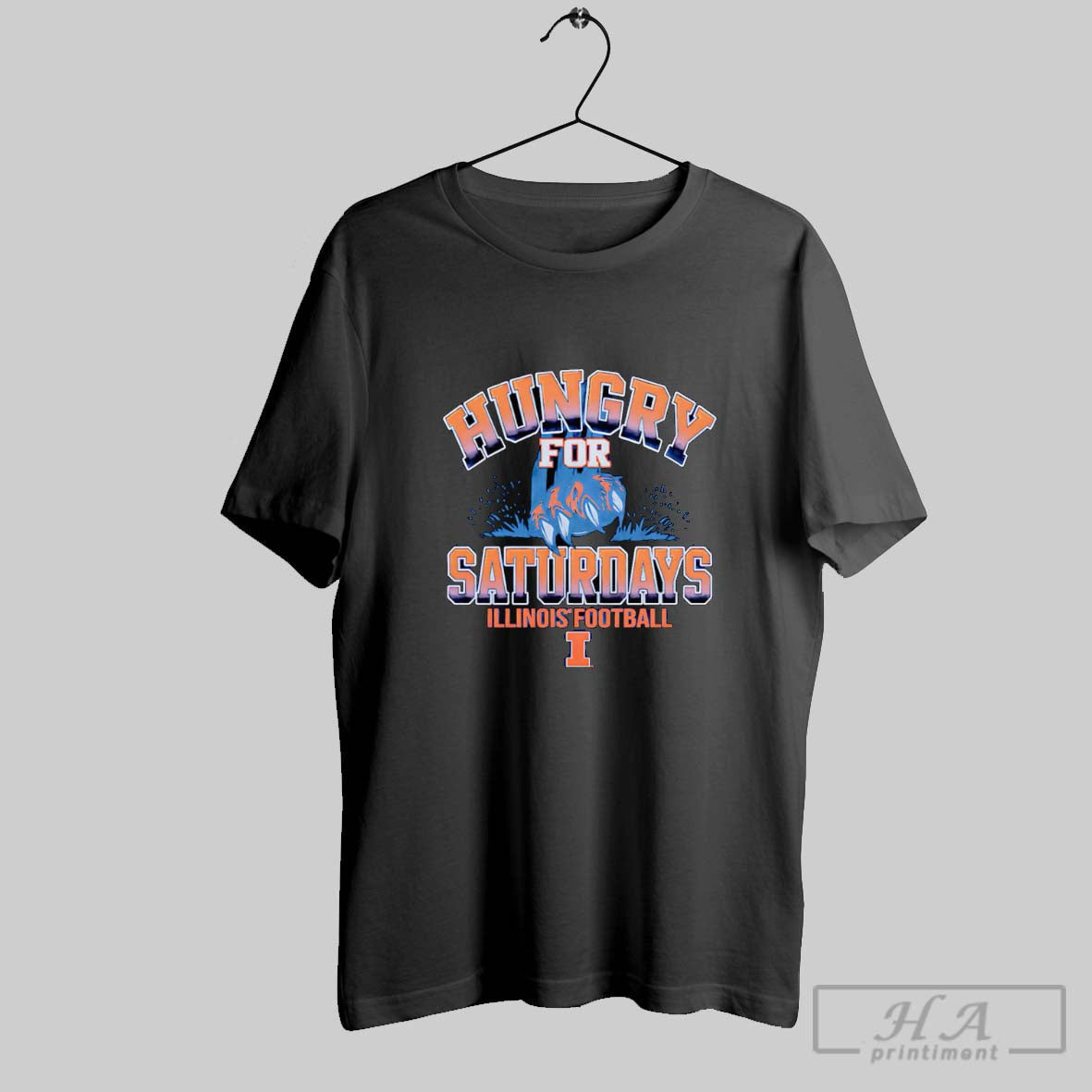 Official Hungry For Saturdays Illinois Football Unisex