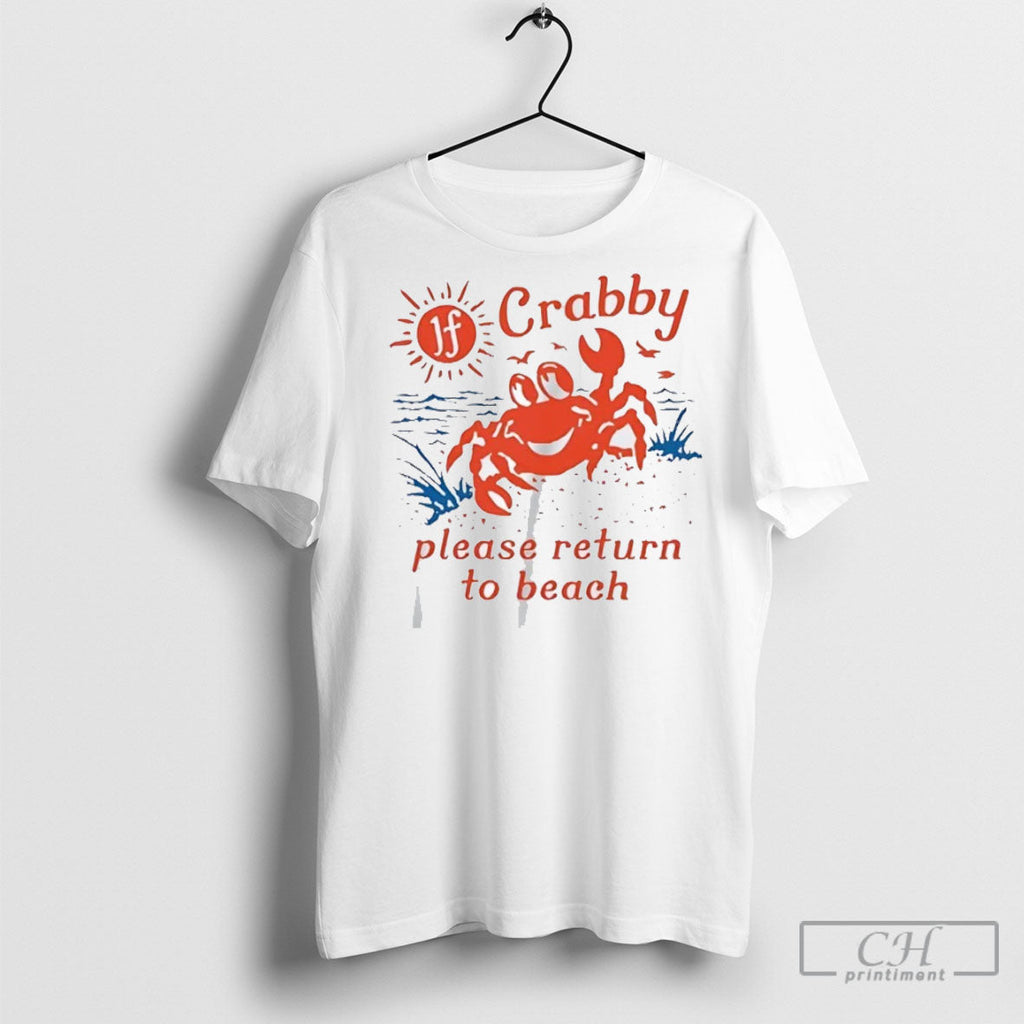 Official If Crabby Please Return To Beach Sweater Unisex