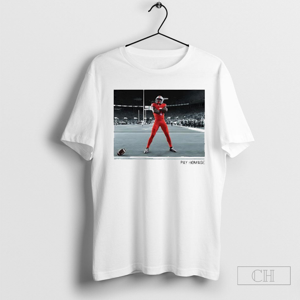 Official Jeremiah Smith Pay Homage Ohio State Buckeye Sweater Unisex