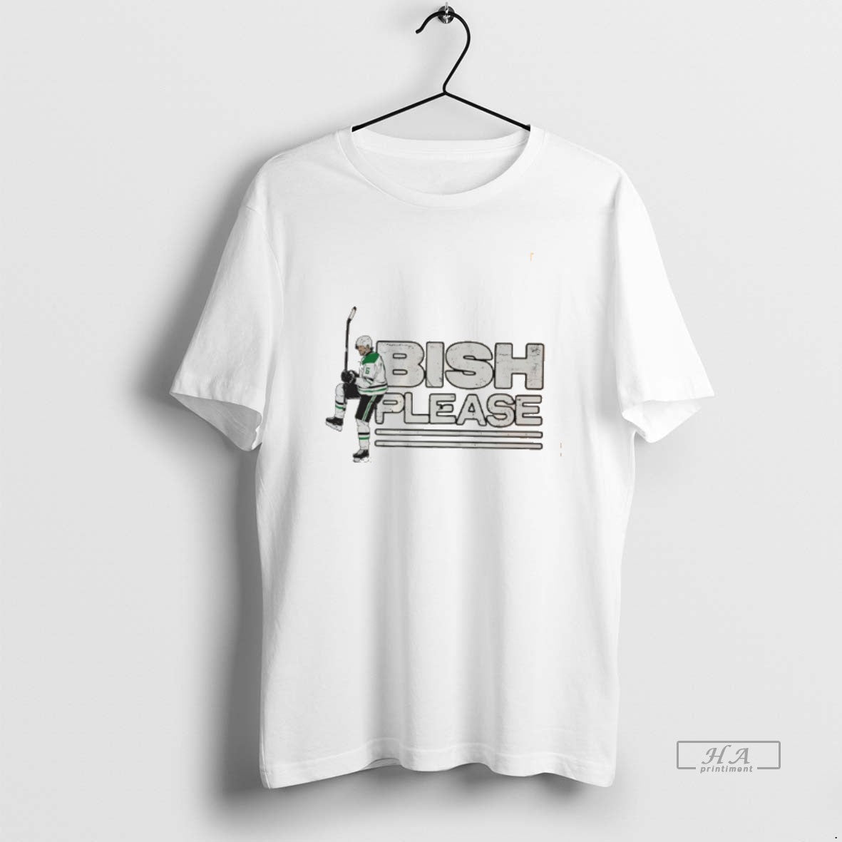 Official Lian Bichsel Dallas Stars Bish Please Cartoon Tee Unisex