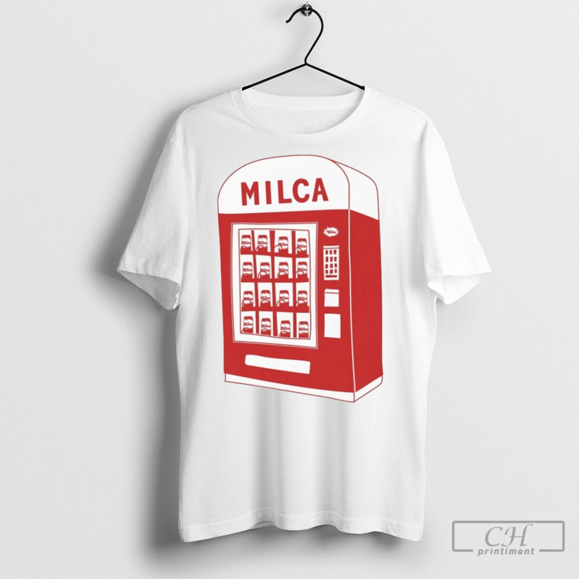 Official Milca Roja Vending Machine Sweater Unisex