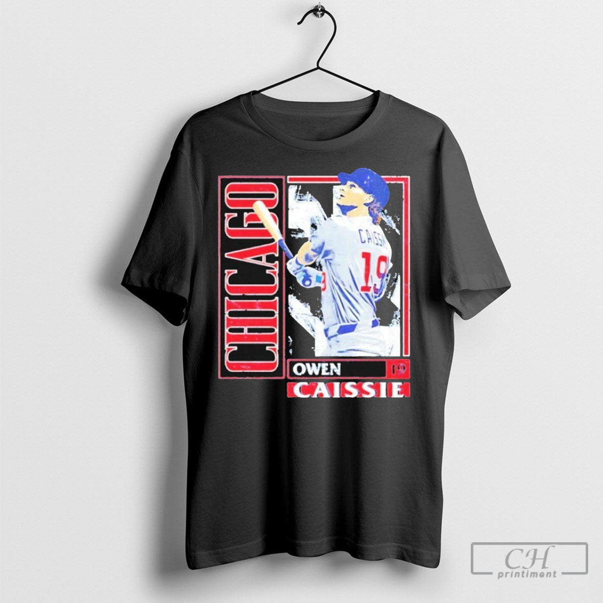 Official Owen Caissie Chicago Cubs Card Sweater Unisex