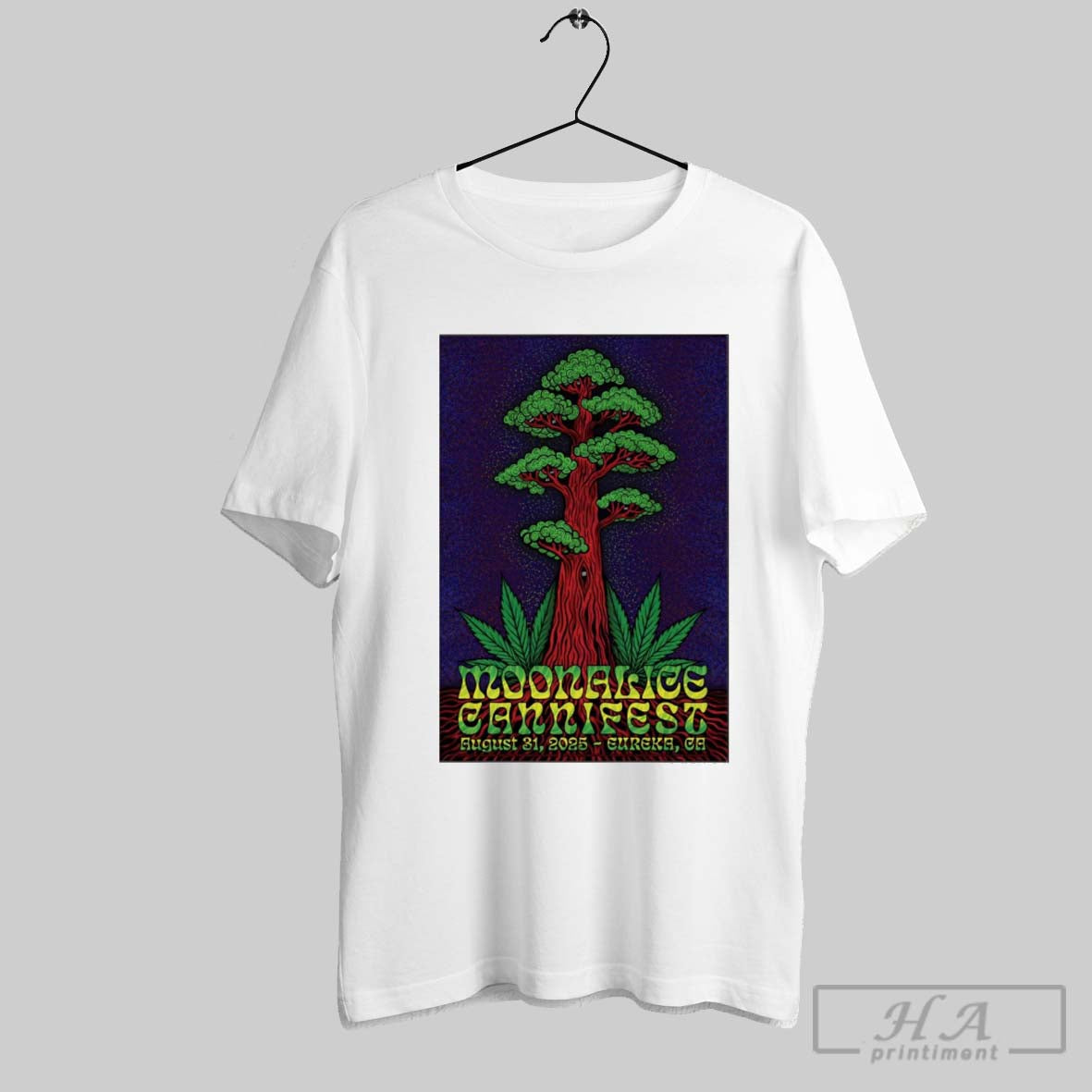 Official Poster Moonalice August 31 2025 Cannifest In Eureka Ca T Shirt Sweater Long