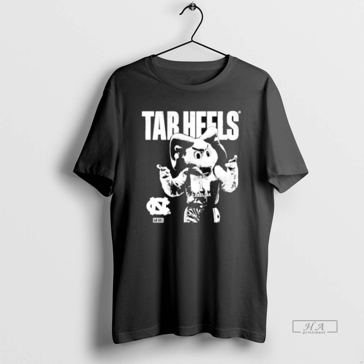 Official Rameses Mascot Of North Carolina Tar Heels Basketball Logo Slam Unisex